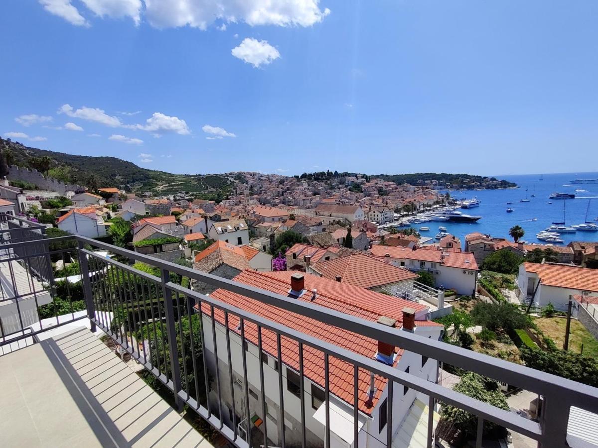 Brand New Apt W Balcony & Perfect Seaview At Center Hvar Town Zewnętrze zdjęcie