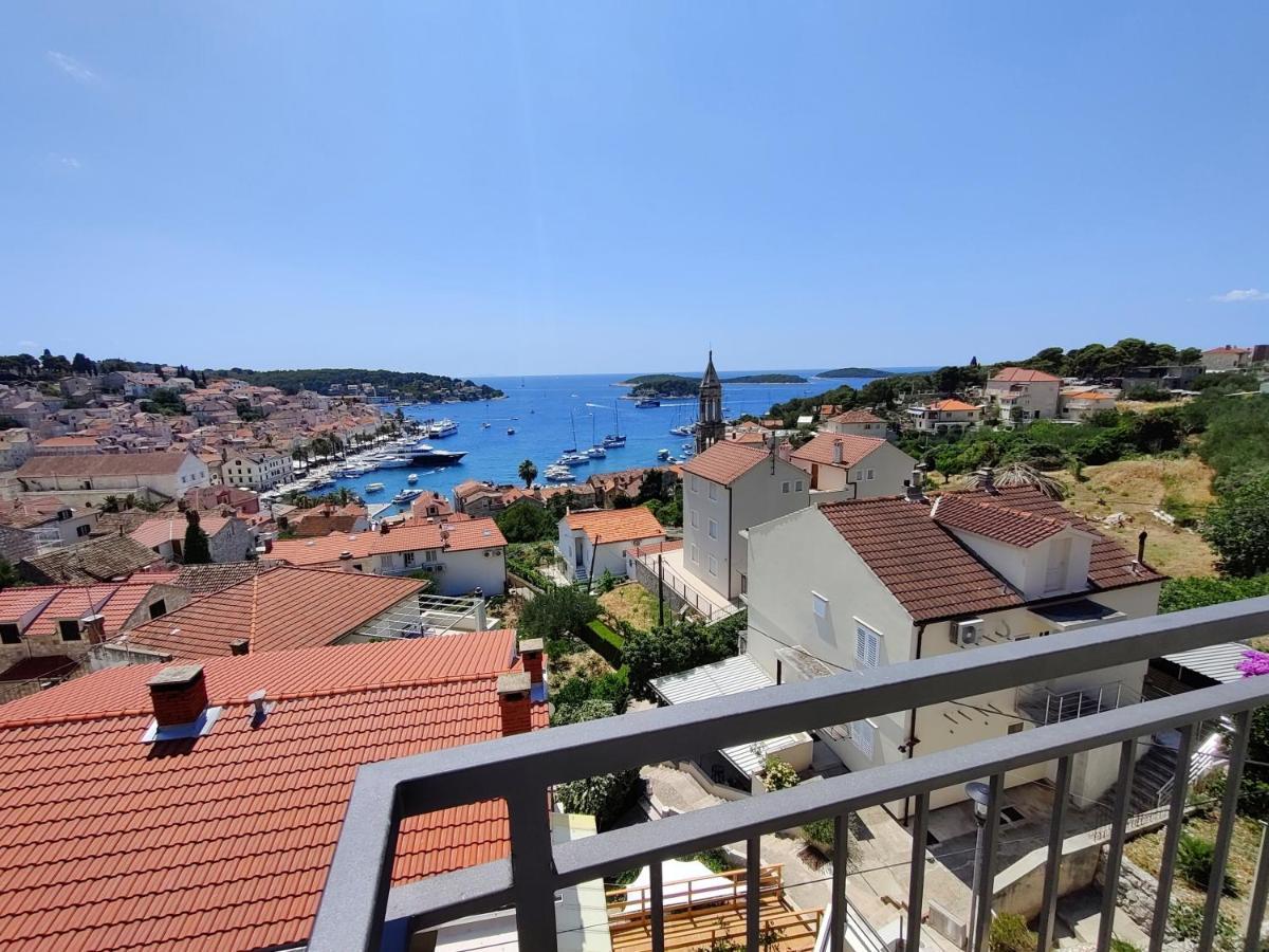 Brand New Apt W Balcony & Perfect Seaview At Center Hvar Town Zewnętrze zdjęcie
